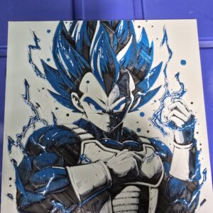 Hueforge Vegeta SS Blue